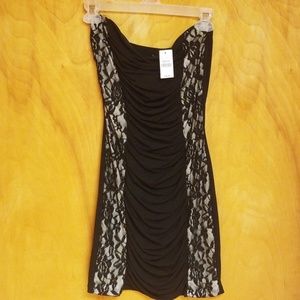 NWT Wet Seal Rouched Tube Dress Medium